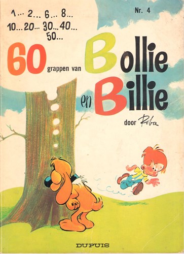 Bollie en Billie 4 - 60 grappen van Bollie en Billie, Softcover, Eerste druk (1967) (Dupuis)