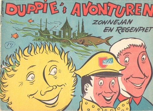 Duppie 14 - Zonnejan en Regenpiet, Softcover (NGV)