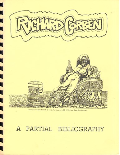 Richard Corben - collectie  - A Partial Bibliography, Softcover (Last Gasp)