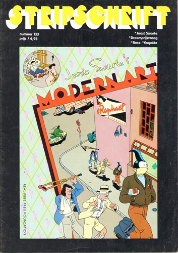 Stripschrift 133 - Modern Art, Softcover (Stripstift)