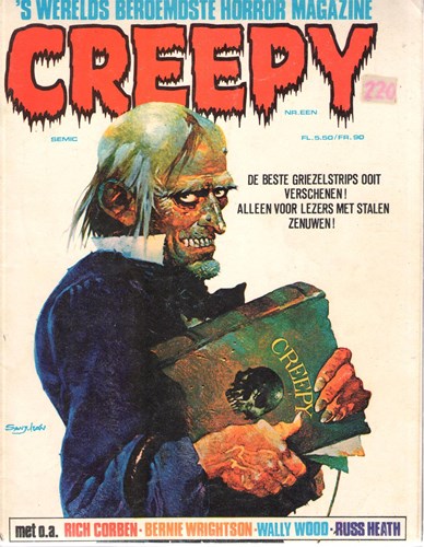Creepy (1980)  - Complete serie van 7 delen, Softcover (Semic)