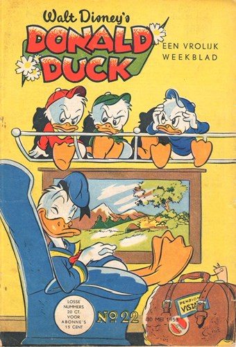 Donald Duck - Een vrolijk weekblad 1953 22 - Jaargang 1953 - deel 22, Softcover (De Geïllustreerde Pers)