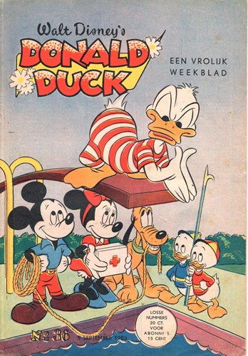 Donald Duck - Een vrolijk weekblad 1953 36 - Jaargang 1953 - deel 36, Softcover (De Geïllustreerde Pers)