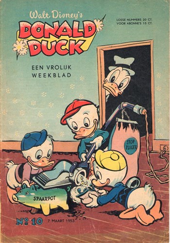 Donald Duck - Een vrolijk weekblad 1953 10 - Jaargang 1953 - deel 10, Softcover (De Geïllustreerde Pers)