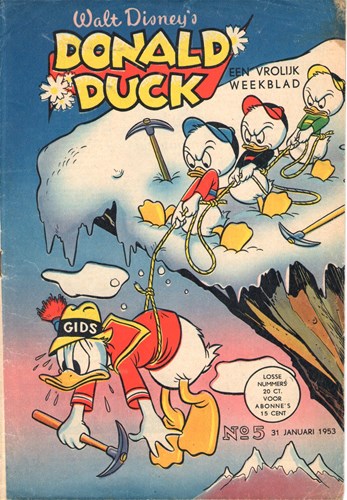 Donald Duck - Een vrolijk weekblad 1953 5 - Jaargang 1953 - deel 5, Softcover (De Geïllustreerde Pers)