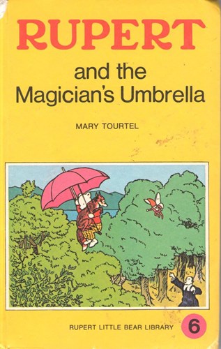 Rupert little bear library 6 - Rupert and the Magician's Umbrella, Hardcover (London Sampson Low Marston & Co)