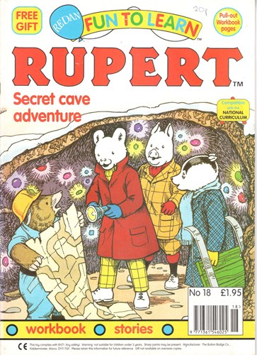 Rupert - Collection 19 - Rupert - Secret cave adventure, Softcover (Redan Company LTD)