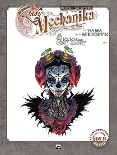 Lady Mechanika 7-9 - Collector's pack - West Abbey/Dama de la Muerte, Sc+Gesigneerd (Dark Dragon Books)