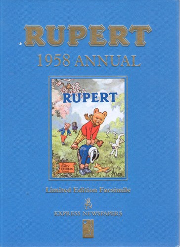 Rupert - Annual  - Rupert 1958 Annual, Luxe (Express Newspapers LTD)