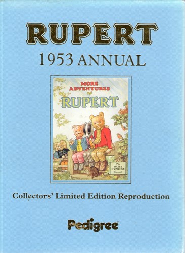 Rupert - Annual  - Rupert 1953 Annual, Luxe (Pedigree Books Limited)