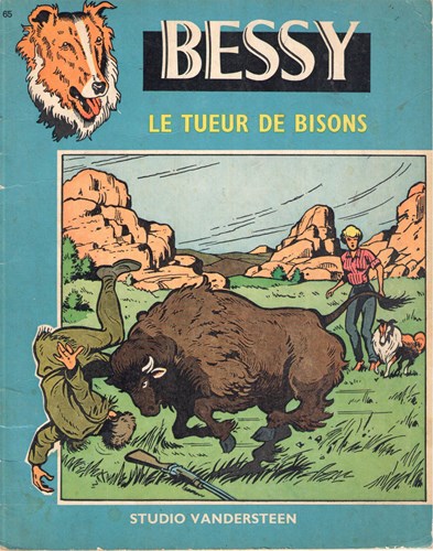 Bessy - Anderstalig 65 - Le tueur de Bisons, Softcover, Eerste druk (1965) (Erasme)