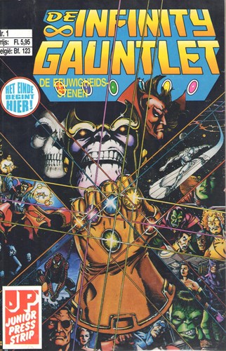 Infinity Gauntlet, de  - De eeuwigheidsstenen deel 1-4, Softcover (Junior Press)