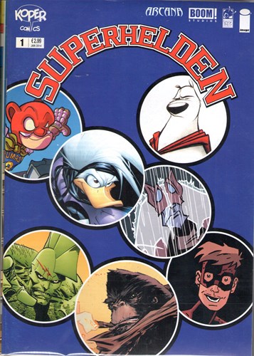 Superhelden  - Deel 1-14 compleet, Softcover (Kopercomics)