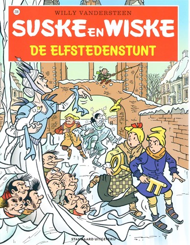 Suske en Wiske 298 - De Elfstedenstunt, Softcover, Vierkleurenreeks - Softcover (Standaard Uitgeverij)