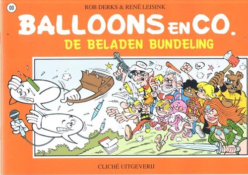 Suske en Wiske - Parodieen  - Balloons en Co - De beladen bundeling, Softcover (Cliché)