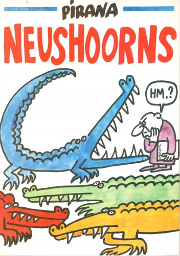 Pirana  - Neushoorns, Softcover (De Schaar)