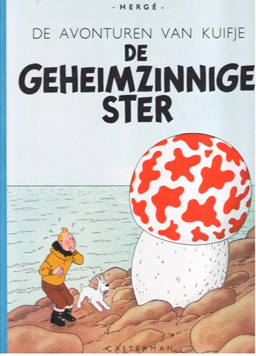 Kuifje 9 - De geheimzinnige ster, Hc+linnen rug, Eerste druk (2005), Kuifje - Facsimile kleur (Casterman)