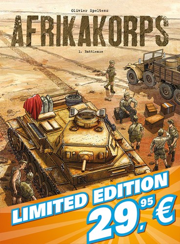 Afrikakorps 1 - Battleaxe, Limited Edition (Silvester Strips & Specialities)