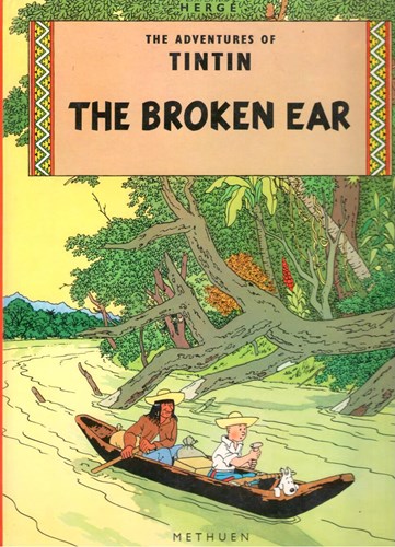 Kuifje - Engelstalig 5 - The broken ear, Hardcover (Methuen)