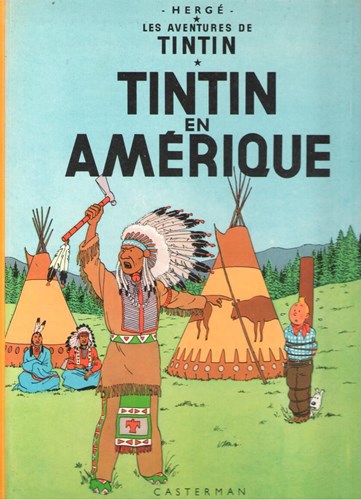 Kuifje - Franstalig (Tintin) 2 - Tintin en Amérique, Hardcover (Casterman)