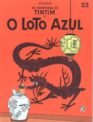 Kuifje - Anderstalig/Dialect   - O Loto Azul, Softcover (Editora Record)