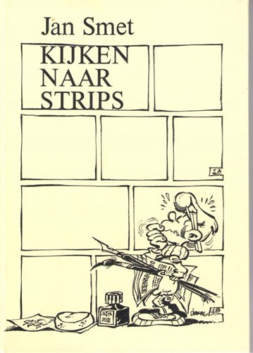 Jan Smet  - Kijken naar strips, Hardcover (Brabantia Nostra)