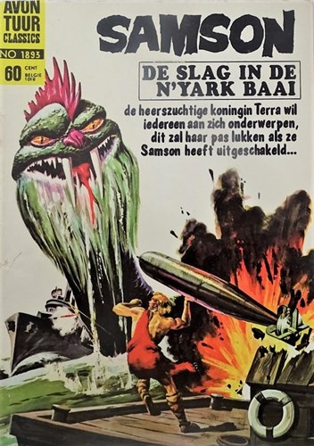 Avontuur Classics 93 - De slag in de N'Yark baai, Softcover, Eerste druk (1968) (Classics Nederland (dubbele))