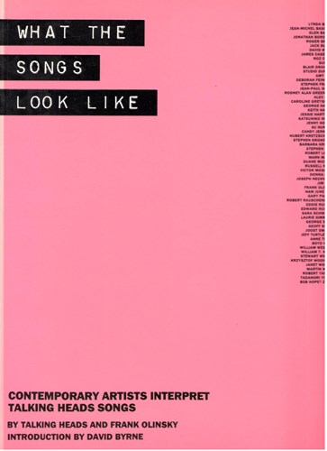 Keith Haring - diversen  - What the songs look like - Contemporary artists interpret Talking Heads songs, Softcover (Harper & Row)