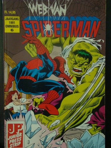 Web van Spiderman - Omnibus 6 - Web van Spiderman, Omnibus 6, Jaargang 1991, Softcover (Juniorpress)