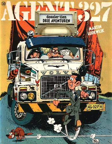 Agent 327 - Oberon 10 - Drie avonturen - dossier tien, Softcover, Eerste druk (1982) (Oberon)