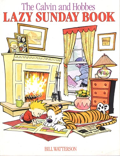 Calvin and Hobbes  - Lazy Sunday Book, Softcover (Warner Books)