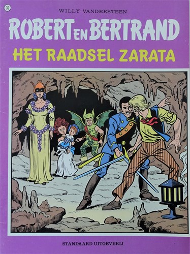 Robert en Bertrand 36 - Het raadsel Zarata, Softcover, Eerste druk (1980), Robert en Bertrand - Standaard (Standaard Uitgeverij)