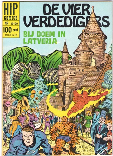Hip Comics/Hip Classics 109 / Vier Verdedigers, de  - Bij Doem in Latveria, Softcover, Eerste druk (1969) (Classics Nederland (dubbele))