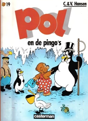 Pol - Herziene serie 19 - Pol en de pingo's, Softcover, Eerste druk (1989) (Casterman)