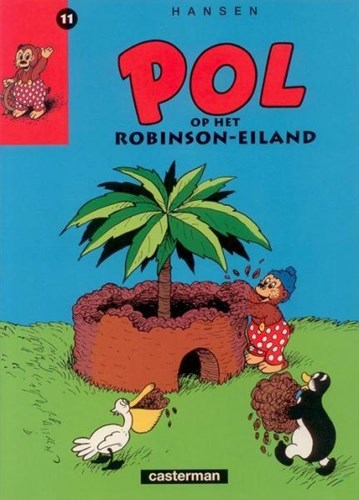 Pol - Oorspronkelijke serie 11 - Pol op het Robinson-eiland, Softcover (Casterman)