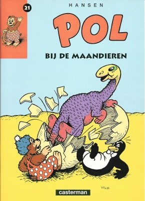 Pol - Oorspronkelijke serie 21 - Pol bij de maandieren, Softcover (Casterman)