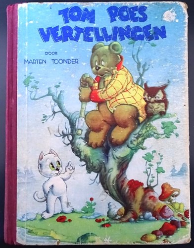 Tom Poes - Vertellingen  - Tom Poes vertellingen, Hc+linnen rug, Eerste druk (1949) (De Bezige Bij)