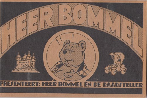 Heer Bommel presenteert 4 - Heer Bommel en de daadsteller, Softcover (Onbekend)