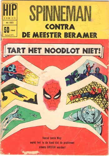 Hip Comics/Hip Classics 5 / Spinneman 3 - Tart het noodlot niet!, Softcover, Eerste druk (1966) (Classics Nederland (dubbele))