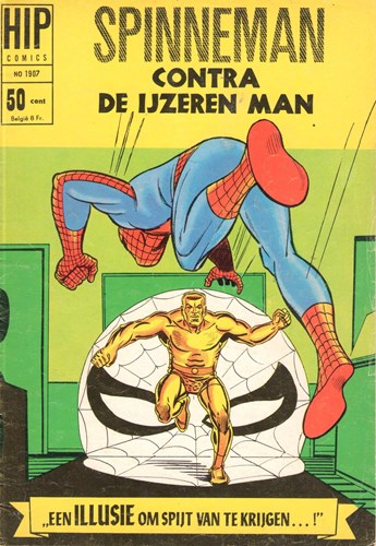 Hip Comics/Hip Classics 7 / Spinneman 4 - Spinneman contra de IJzeren Man, Softcover, Eerste druk (1966) (Classics Nederland (dubbele))