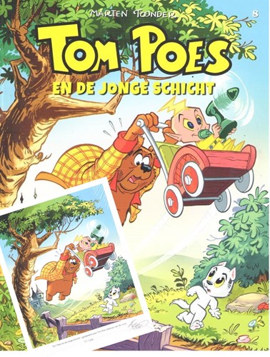 Tom Poes (Uitgeverij Cliché) 8 - Tom Poes en de jonge schicht, Softcover + prent, Tom Poes (Uitgeverij Cliché) - SC+Prent (Cliché)