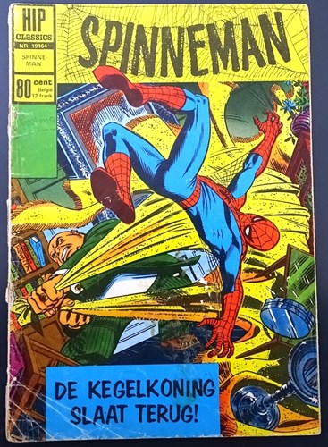 Hip Comics/Hip Classics 164 / Spinneman 46 - De Kegelkoning slaat terug!, Softcover, Eerste druk (1971) (Classics Nederland)