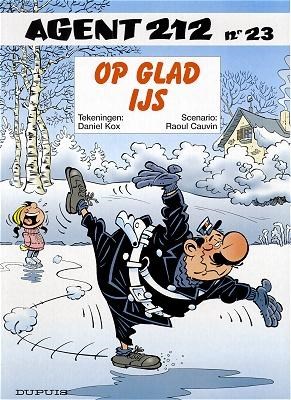 Agent 212 23 - Op glad ijs, SC+gag, Eerste druk (2003), Agent 212 - Oorspronkelijke cover (Dupuis)