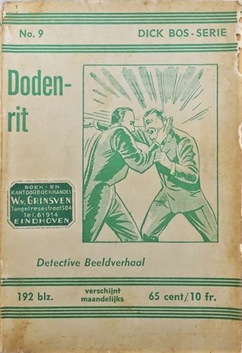 Dick Bos - Nooitgedacht 9 - Dodenrit, Softcover (Nooit Gedacht)