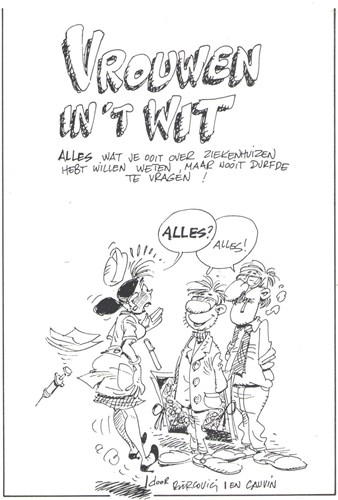 Vrouwen in 't wit  - Persdossier, Softcover (Dupuis)