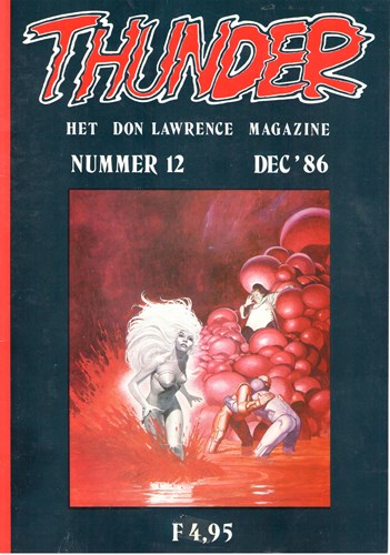 Thunder - Het Don Lawrence Magazine 12 - December '86, Softcover (Don Lawrence Fanclub)