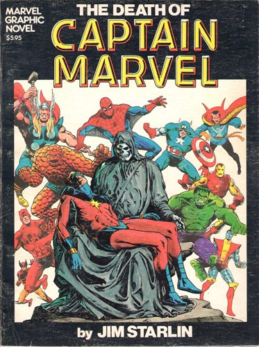 Captain Marvel  - The death of Captain Marvel, Softcover (Marvel)
