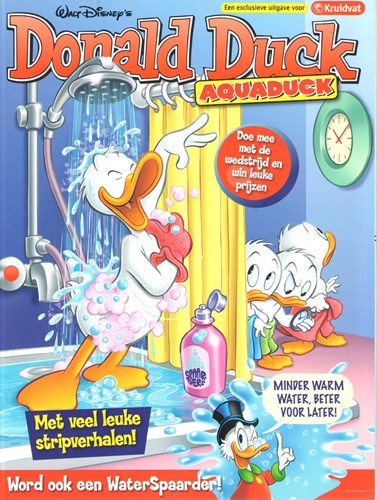 Donald Duck - Reclame  - Aquaduck, Softcover (Sanoma)