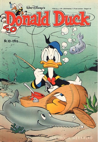 Donald Duck - Een vrolijk weekblad 1992 10 - Eurodisney uitgave, Softcover (De Geïllustreerde Pers)