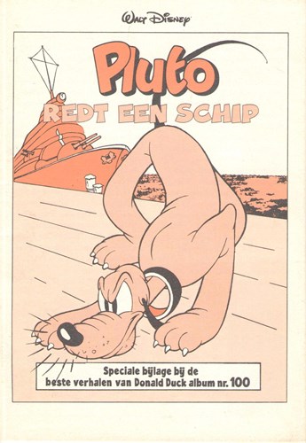 Donald Duck - Diversen  - Pluto redt een schip, Softcover (VNU Tijdschriften)